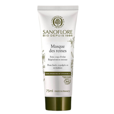 Sanoflore Masque Coup d'Eclat Régénération Intense Bio 75ml