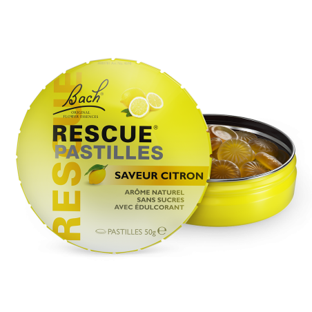 Rescue Pastilles Citron - boite de 50 g