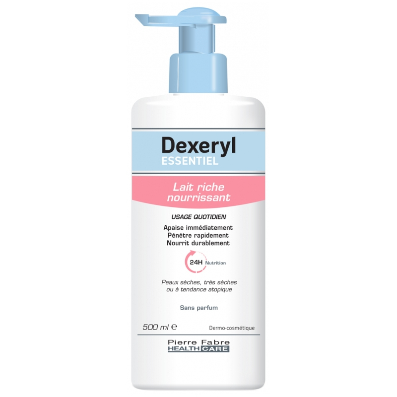 Dexeryl Essentiel Lait Riche Nourrissant 500 ml Dexeryl Essentiel Lait Riche Nourrissant 500 ml