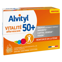 Alvityl Vitalité 50+ 30 Comprimés Effervescents