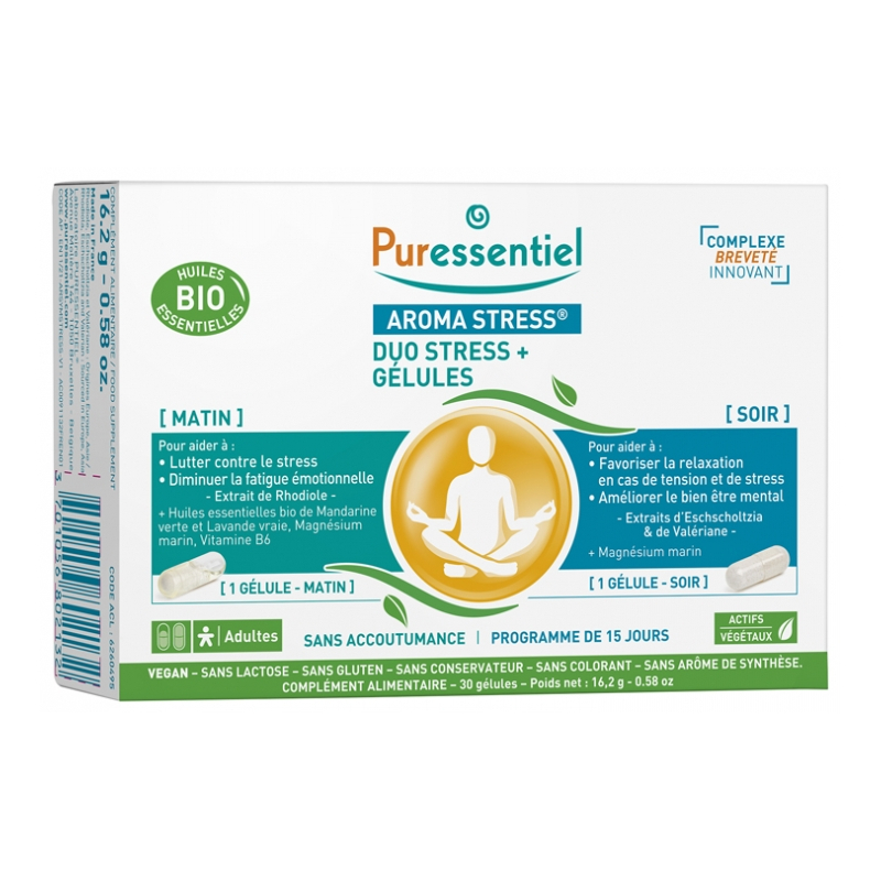 Puressentiel Duo Stress + 30 Gélules