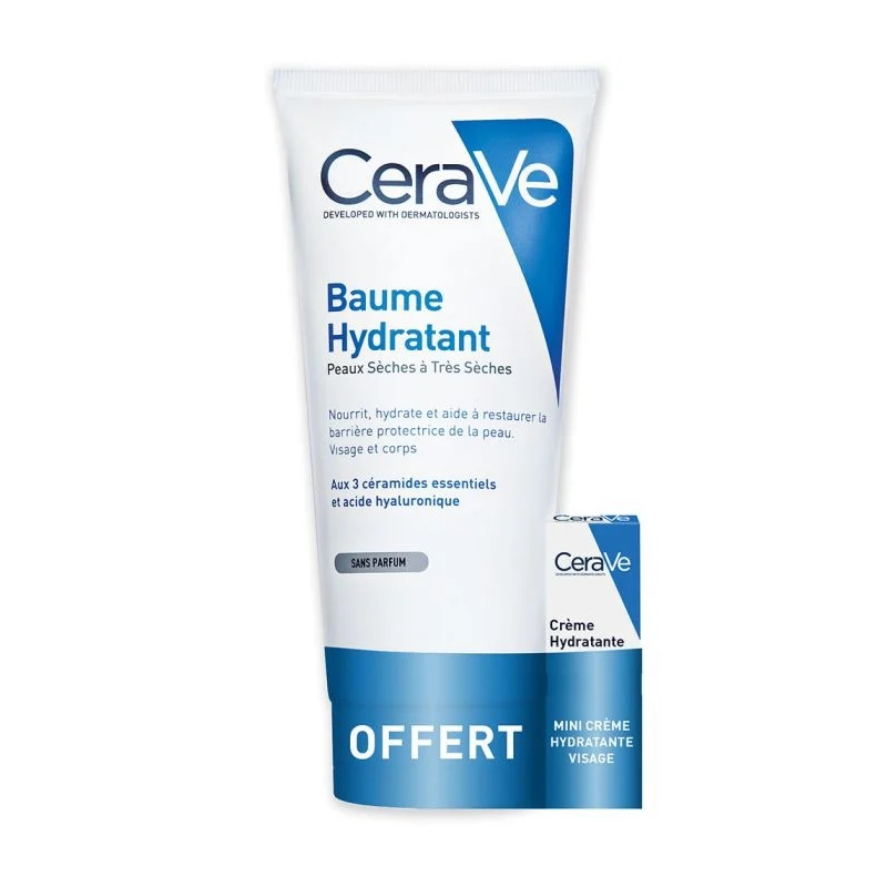 Cerave Baume Hydratant + Mini Crème Visage