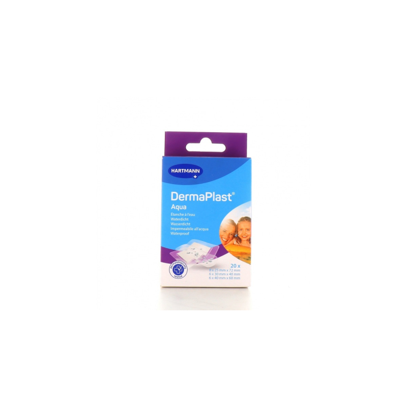 Hartmann DermaPlast Aqua Pansement waterproof Hartmann DermaPlast Aqua Pansement waterproof