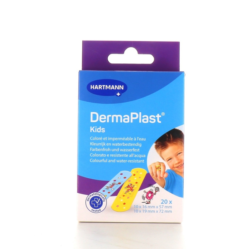 Hartmann DermaPlast Kids Pansement enfant Hartmann DermaPlast Kids Pansement enfant