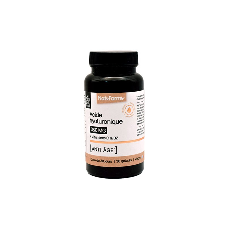 Nat & Form Nutraceutique Acide Hyaluronique 30 Gélules