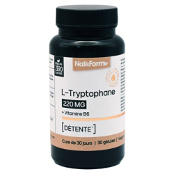 Nat & Form Nutraceutique L-Tryptophane 30 Gélules