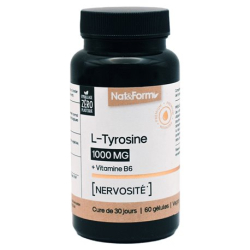 Nat & Form Nutraceutique Tyrosine 60 Gélules