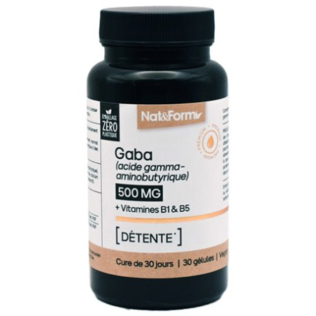 Nat & Form Nutraceutique Gaba 30 Gélules