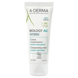 Aderma Biology AC Hydra Crème Compensatrice Ultra-Apaisante Bio 40 ml
