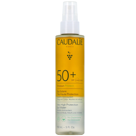 Caudalie Vinosun Protect Eau Solaire Très Haute Protection SPF50+ 150 ml