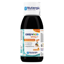 Nutergia Ergykid Vita+ Sirop Multivitamines 150 ml