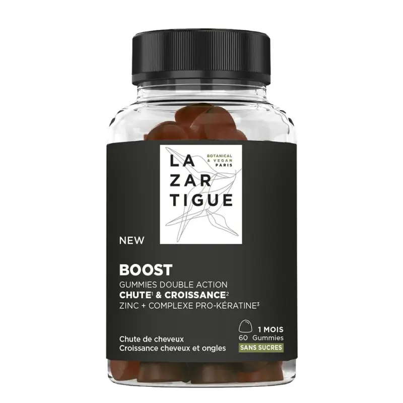 Lazartigue Boost Complément alimentaire croissance cheveux 60 Gummies