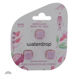 Microdrink Love Waterdrop - boite de 3 cubes