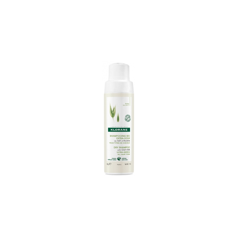 Klorane Shampoing Sec Extra-Doux au Lait d'Avoine Rotopoudre 50 g Klorane Shampoing Sec Extra-Doux au Lait d'Avoine Rotopoudre 50 g