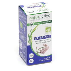 Naturactive Elusanes valériane Bio - boite de 60 capsules