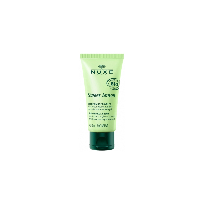 Nuxe Sweet Lemon Crème Mains et Ongles Bio 50 ml