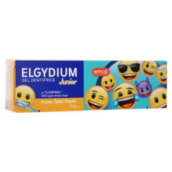 Elgydium Gel Dentifrice Junior 7/12 Ans Emoji Arôme Tutti Frutti 50 ml