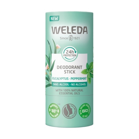 Weleda Déodorant Stick Eucalyptus Menthe Poivrée 50 g