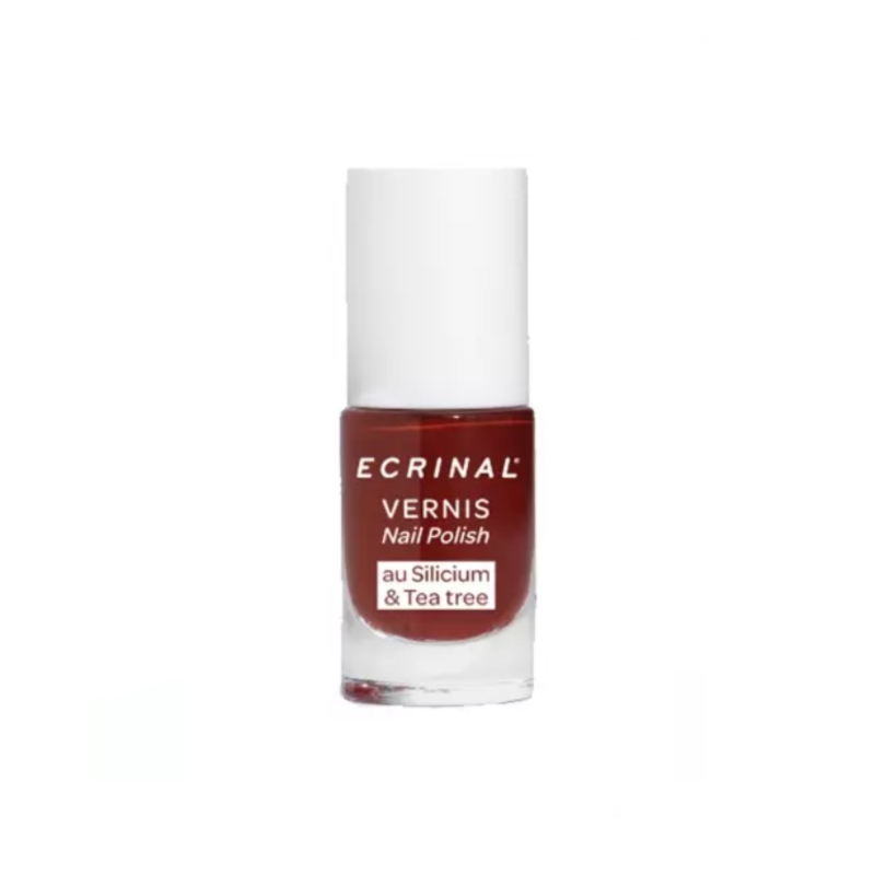 Ecrinal Vernis Silicium + Tea Tree 5 ml - Couleur : Terracotta