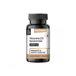 Nat & Form Nutraceutique Vitamine D3 30 Gélules