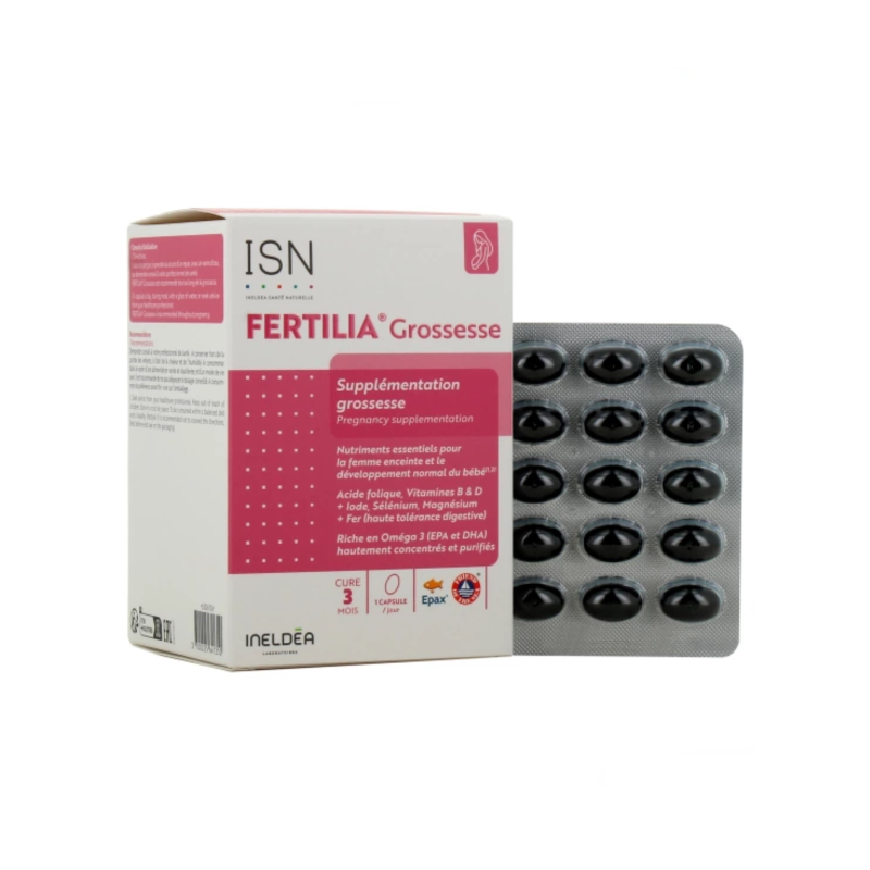 Ineldea Fertilia Grossesse 90 capsules Ineldea Fertilia Grossesse 90 capsules