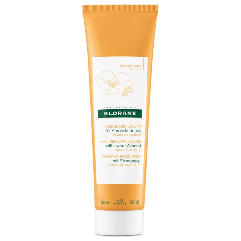 Klorane Crème Dépilatoire à l'Amande Douce 150 ml