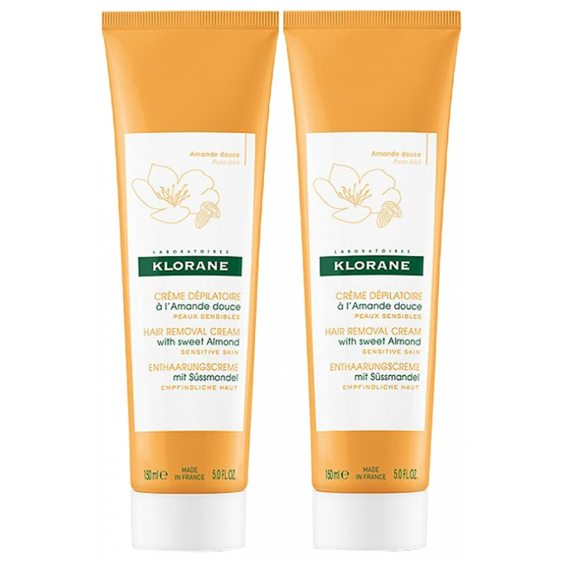 Klorane
Crème Dépilatoire à l'Amande Douce Lot de 2 x 150 ml