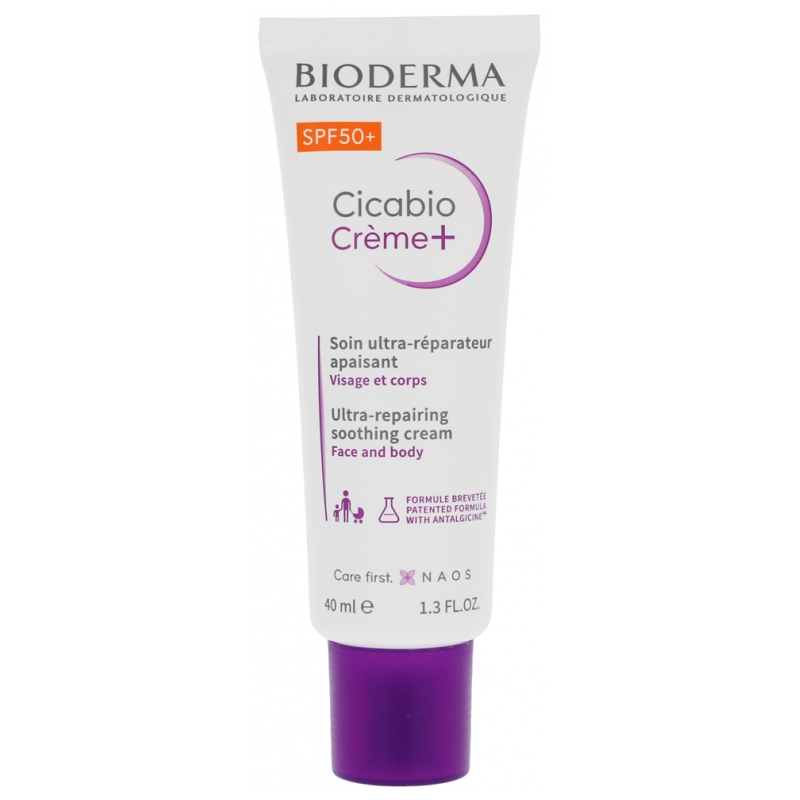 Bioderma Cicabio Crème+ SPF50+ 40 ml