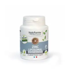 Nat & Form Zinc Liposomal - boîte de 60 gélules