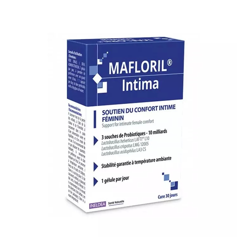Ineldea Mafloril intima confort intime - 30 gélules Ineldea Mafloril intima confort intime - 30 gélules