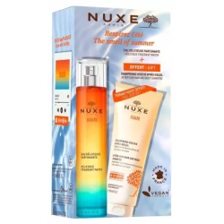 Nuxe Sun Eau Délicieuse Parfumante Vaporisateur 100 ml + Shampoing Douche Après-Soleil 200 ml Offert