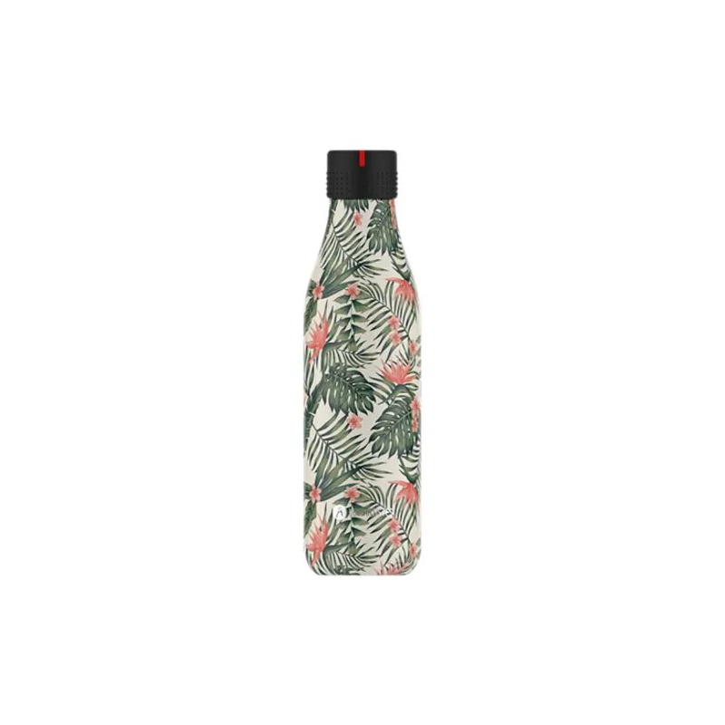 Les Artistes Paris - Gourde Bouteille isotherme 500 ml - Palmiers - acier inoxydable Les Artistes Paris - Gourde Bouteille isotherme 500 ml - Palmiers - acier inoxydable