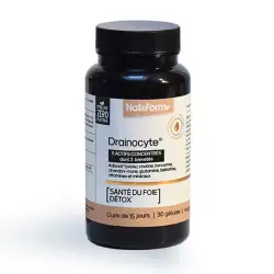 Nat&Form Drainocyte Santé du Foie Détox 30 gélules