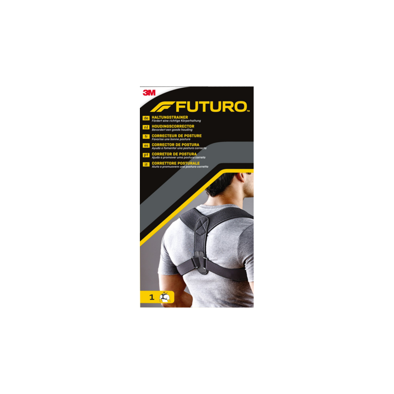 3m Futuro Correcteur De Posture Taille Unique Reglable Coloris Noir 3m Futuro Correcteur De Posture Taille Unique Reglable Coloris Noir
