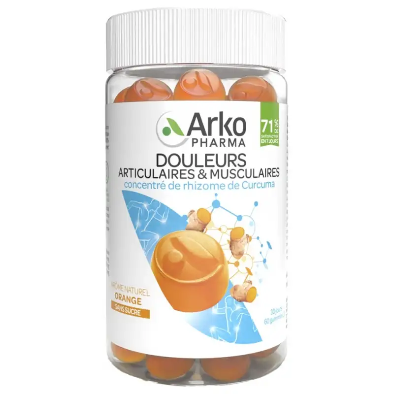 Arkopharma Douleurs Articulaires & Musculaires 60 Gummies Arkopharma Douleurs Articulaires & Musculaires 60 Gummies