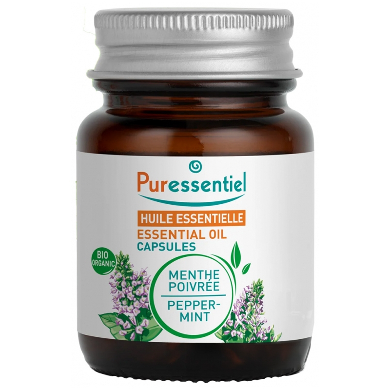 Puressentiel Huile Essentielle Menthe Poivrée (Mentha x piperita) Bio 60 Capsules Puressentiel Huile Essentielle Menthe Poivrée (Mentha x piperita) Bio 60 Capsules
