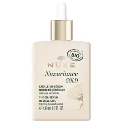 Nuxe Nuxuriance Gold L'Huile-en-Sérum Nutri-Régénérant Bio 30 ml