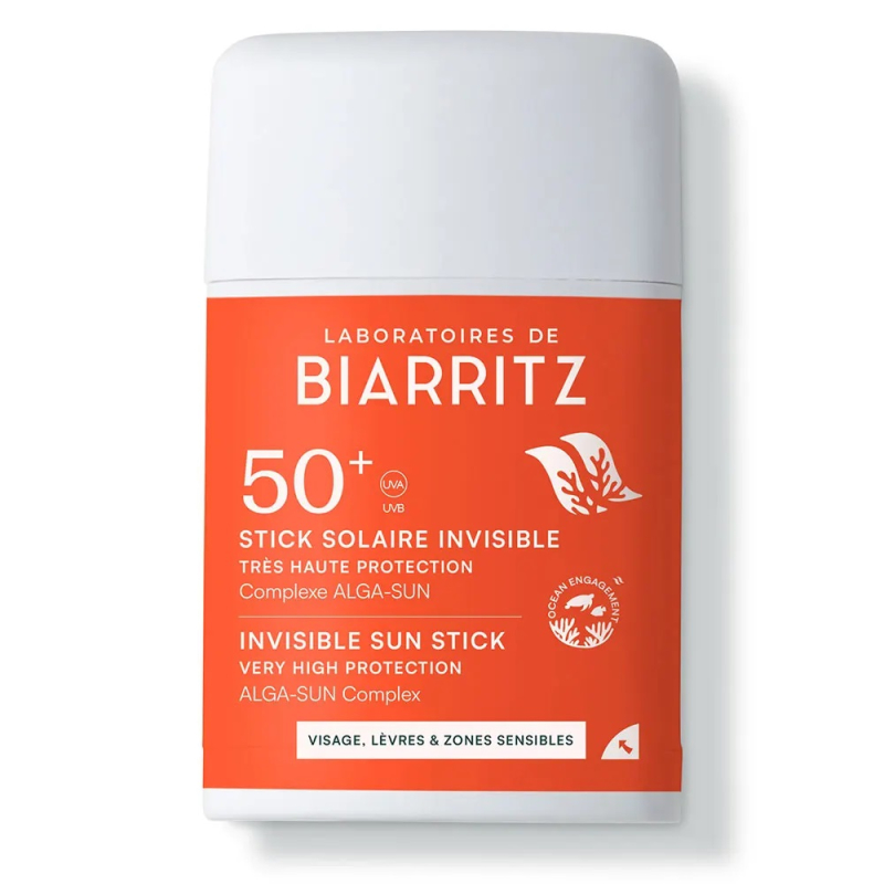 Laboratoires De Biarritz Solaires Stick Invisible SPF50+ 10g Laboratoires De Biarritz Solaires Stick Invisible SPF50+ 10g