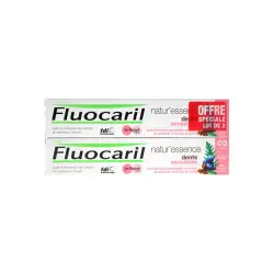 Fluocaril Natur'Essence dentifrice dents sensibles lot de 2 x 75ml