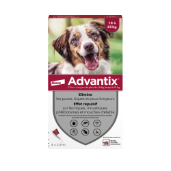 ELANCO Advantix Chien 10 à...