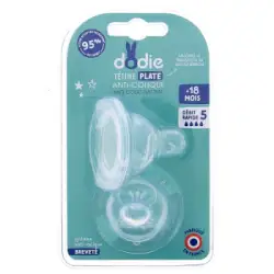 Dodie Tétine Plate Débit 5...
