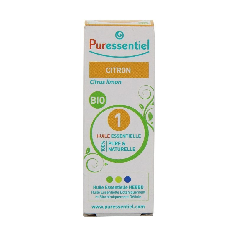 Puressentiel citron bio 10ml PURESSENTIEL - Huiles Essentielles Bio 
