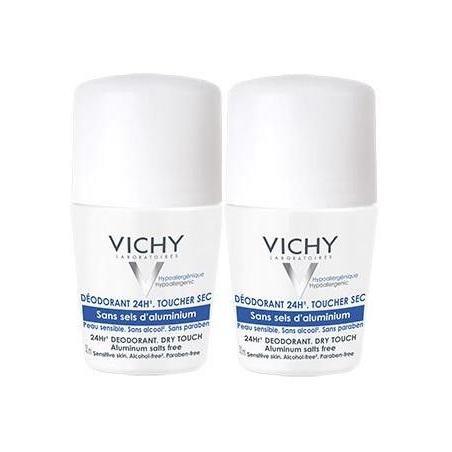 Vichy Déodorant 24H sans sels d'aluminium - Roll-on