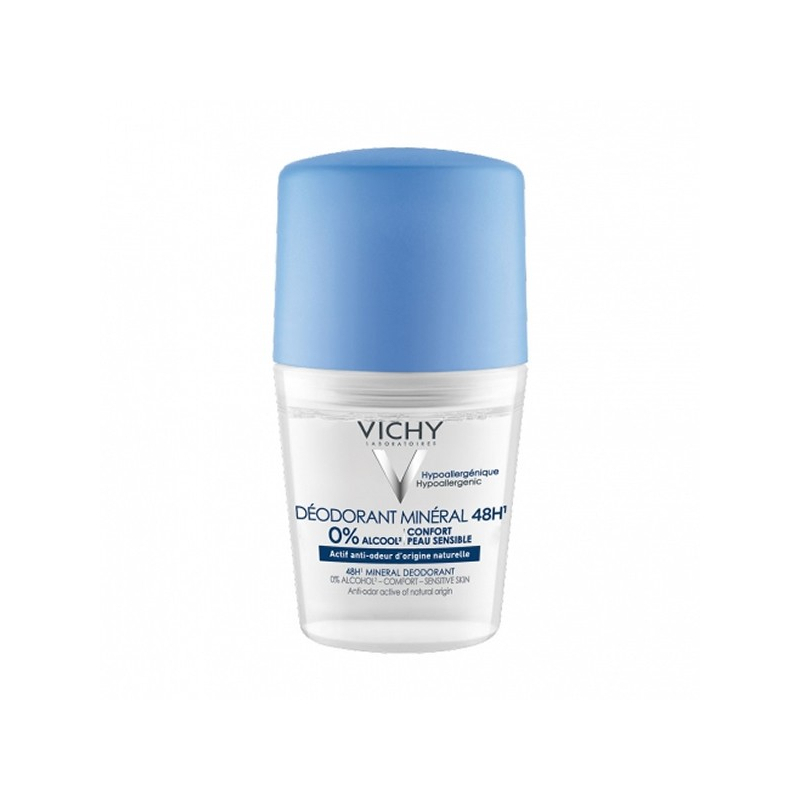 Vichy Minéral - Sans sels d'aluminium Roll-on déodorant 50ml Vichy Minéral - Sans sels d'aluminium Roll-on déodorant 50ml