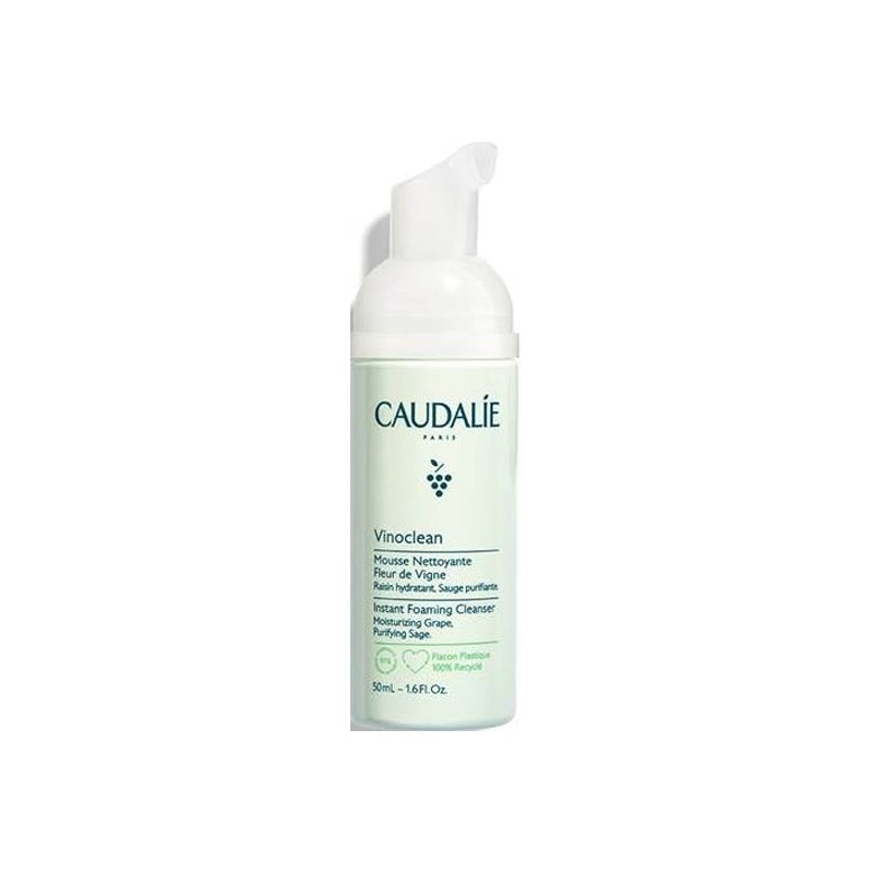 Caudalie vinoclean mousse nettoyante fleur de vigne 50ml Caudalie vinoclean mousse nettoyante fleur de vigne 50ml