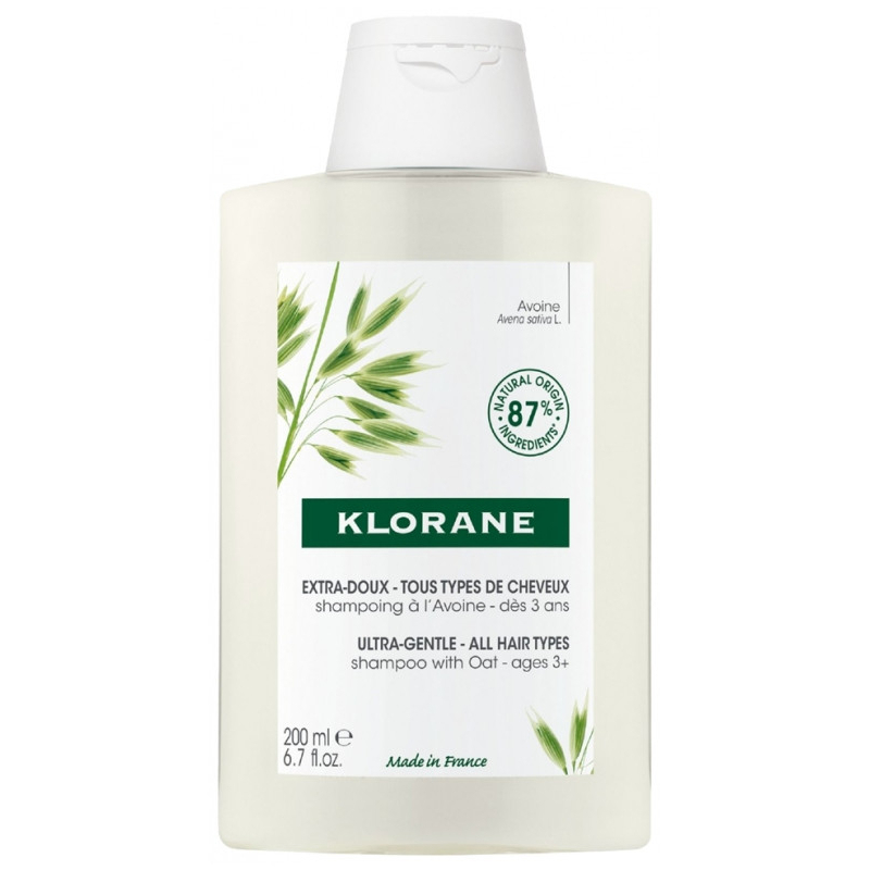 Klorane Shampoing à l'Avoine 200 ml Klorane Shampoing à l'Avoine 200 ml