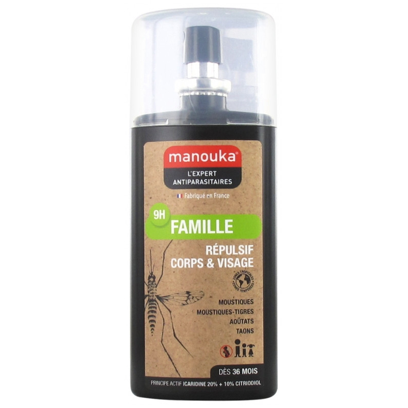 Famille Répulsif Corps et Visage 75 ml Famille Répulsif Corps et Visage 75 ml