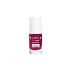 Ecrinal Vernis Silicium + Tea Tree 5 ml - Couleur : Prune