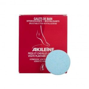 Akileine Galets de Bain Effervescents Revitalisants x 6 AKILEINE - Relaxants, Fatigue